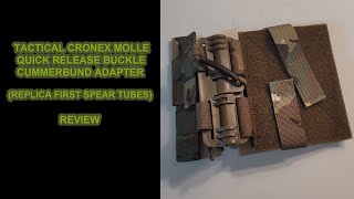 Tactical Cronex replica First Spear Tubes Review [upl. by Chor]