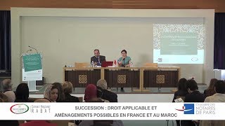 Colloque FranceMaroc 2017  La succession [upl. by Barta]