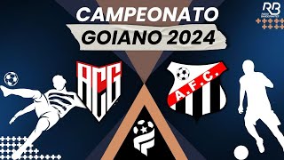 AO VIVO  Atlético x Anápolis  Campeonato  Goiano 2024 [upl. by Gazzo]