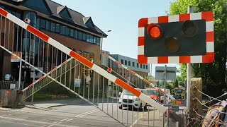 Reigate Level Crossing Surrey [upl. by Sulecram]