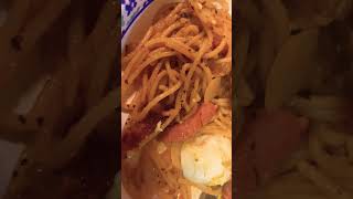 pasta HomemadeFood Cooking Hotdog Eggs ￼ [upl. by Esiuole545]