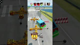 Help Me Get My Crush Attention In A Car Jump Challenge 😟🏎️ shorts beamngdrive [upl. by Nesral]