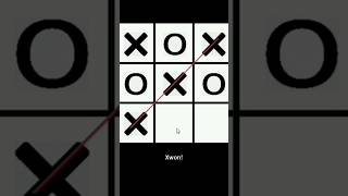 TicTacToe Game Using Python 🔥 python gaming shorts [upl. by Con]