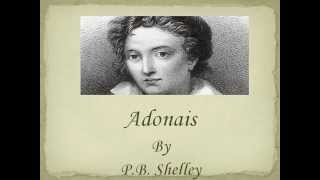 Adonais extracts  PB Shelley [upl. by Naitsabas329]