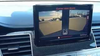 Audi Corner View Camera system at work [upl. by Immot2]