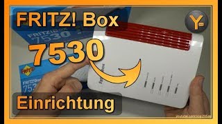 AVM FRITZ Box 7530 DSLZugang verkabeln amp einrichten [upl. by Murray]