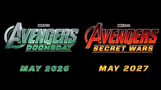 List Of All Marvel Projects That Will Premiere Between Avengers Doomsday And Avengers Secret Wars [upl. by Bowne]