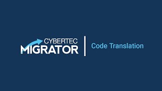 Migrator Code Translation [upl. by Riccardo265]