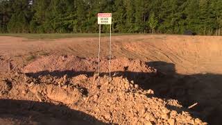 Our New Ditch Berm And Warning Signs Make The Worthington Open Pit Diamond Mine Safer Now [upl. by Brag335]