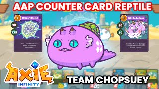 Best Reptile Card Shield  Shield Combo  AAP Counter  Axie Infinity [upl. by Hernandez917]