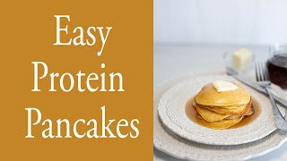 Easy Protein Pancakes [upl. by Obadias796]