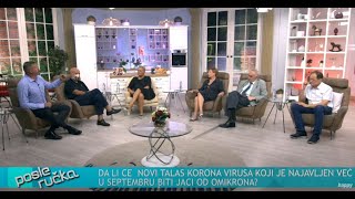 POSLE RUCKA  C19 nije iscezao jos je podmukliji i opasniji  TV Happy 25082022 [upl. by Hippel]