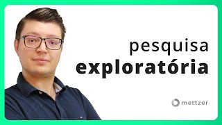 PESQUISA EXPLORATÓRIA em 4 passos [upl. by Eniotna]