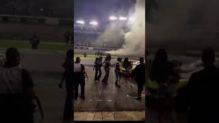 Side angel of Joey Logano coming down pit road at the end of the race richmondraceway [upl. by Kingdon]