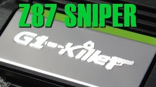 Gigabyte Z87 G1 Sniper Motherboard Review [upl. by Arze]