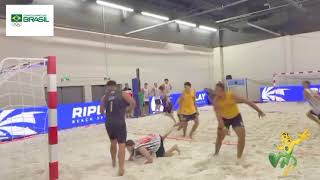 COB EXPO SÃO PAULO 2023  HANDEBOL DE PRAIA  BEACH HANDBALL [upl. by Acnaib]