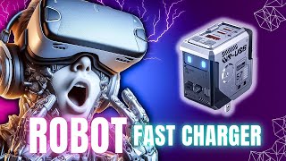 WEKOME Robot 67W GaN Fast Charger Best Fast Charger For Iphone 13 And Other Phones Quick Charge 30 [upl. by Yrot813]