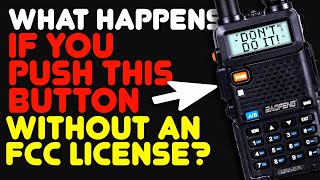 What Happens If You Use A Baofeng UV5R Without An FCC Ham License Does A Baofeng Need A License [upl. by Chic324]