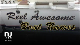 Reely bad boat names in Jersey waters [upl. by Hunger470]