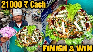 40 अंडो का Omlette खाओ 🥵🥵 21000 Cash ले जाओ 🤑🤑  street challenge [upl. by Lesiram]