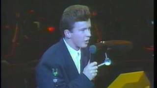 Rick Astley  Never Gonna Give You Up Live 1987 [upl. by Alakam844]