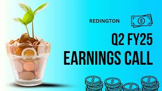 Redington Earnings Call  Q2 FY25 [upl. by Marabel]