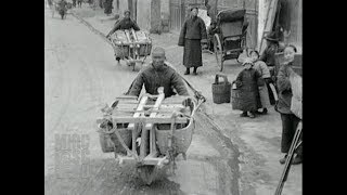 Nanking street scenes Nankin 1929 Nanjing Jiangsu Sheng China [upl. by Illac30]