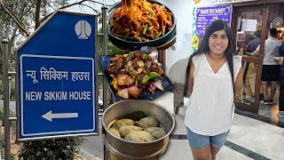 New Sikkim House New Delhi  Authentic Sikkim Foods  Instagram trending restaurant [upl. by Sesom]