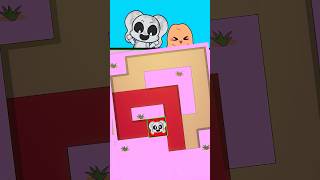 Can Baby Nuggy x Zoonomaly Win The Puzzle Game shorts animation tadc zoonomaly [upl. by Purington]