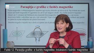 Fizikë 12  Paraqitja grafike e fushës magnetike Induksioni i fushës magnetike [upl. by Alit230]