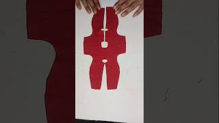 designer baby dress cutting tips  cute baby dress  babydress cuting tips shortvideo [upl. by Randene]