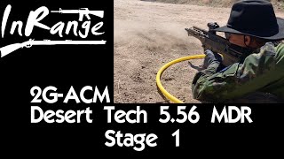 2GACM Desert Tech 556 MDR  Medium Range Engagement [upl. by Schwartz]