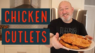 SIMPLE Chicken Cutlets [upl. by Enaek377]