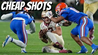 College Football Dirtiest Hits Of 2023 [upl. by Nic]