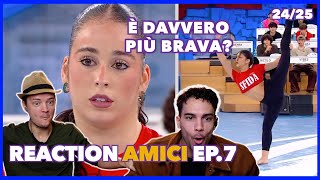 Eliminazione SHOCK Reaction Amici ep7 [upl. by Myke]