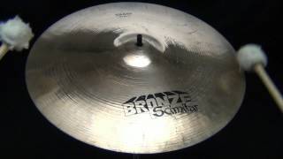 Zildjian 16quot Bronze Scimitar Crash Cymbal Sound Sample Video 1080 Grams The Drum Experts [upl. by Elesig]