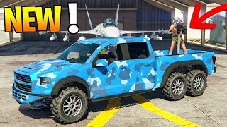 NOUVEAU VÉHICULE ARMÉ  ATTAQUE BASE MILITAIRE GTA 5 ONLINE [upl. by Cindi]