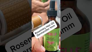 Rosemary essential oil with derma roller dermaroller rosemaryoilforhairgrowth rosemaryoil [upl. by Teyugn]