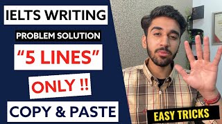 WRITE THESE 5 LINES IN WRITING TASK 2  IELTS WRITING TIPS  IELTS WRITING [upl. by Emmons]