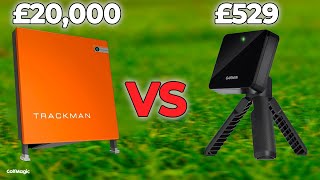 GARMIN R10 £529 vs TRACKMAN £20000  INDOOR ACCURACY TEST [upl. by Yrreb]