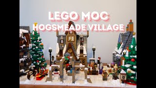 MOC Build LEGO Hogsmeade Winter Village or Harry Potter Christmas Town lego harrypotter legomoc [upl. by Fabio]