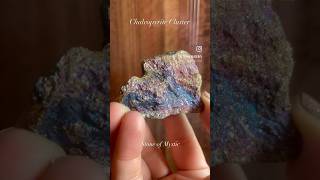 Iridescent Chalcopyrite Specimen from Mexico 🇲🇽 minerals healingcrystals healing rock home [upl. by Akirej341]