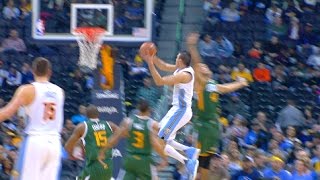 Danillo Gallinari Pumps and Dunks vs Jazz  012417 [upl. by Attelra191]