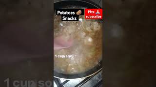 Crispy potatoes snacks shortvideotastyfoods [upl. by Notsle308]