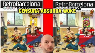 LA CENSURA DEL CARTEL DE RETRO BARCELONA POR QUEJAS DE EXTREMA IZQUIERDA  Sasel  sony  xbox [upl. by Arin]