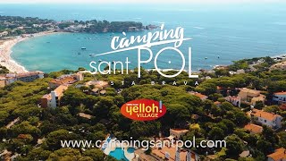 Camping Yelloh Village Sant Pol Plage à Sant Feliu de Guíxols  Costa Brava  Espagne [upl. by Cita]