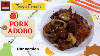 V027 PORK ADOBO Belly  The most popular filipino dish in the worldDongs Cooking Channel [upl. by Inglebert]