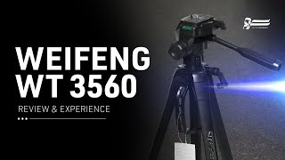 أرخص وأفضل ترايبود ممكن تبدأ بيه  Weifeng WT 3560 [upl. by Noillimaxam]