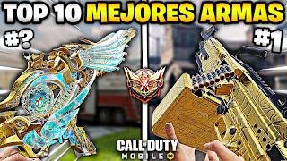 LAS 10 MEJORES ARMAS PARA RANKED EN LA NUEVA TEMPORADA COD MOBILE  NUEVA TEMPORADA 10 COD MOBILE [upl. by Autry]