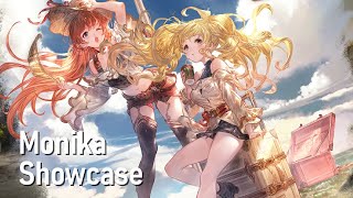 Grand Monika GBF Animation Showcase [upl. by Cord]